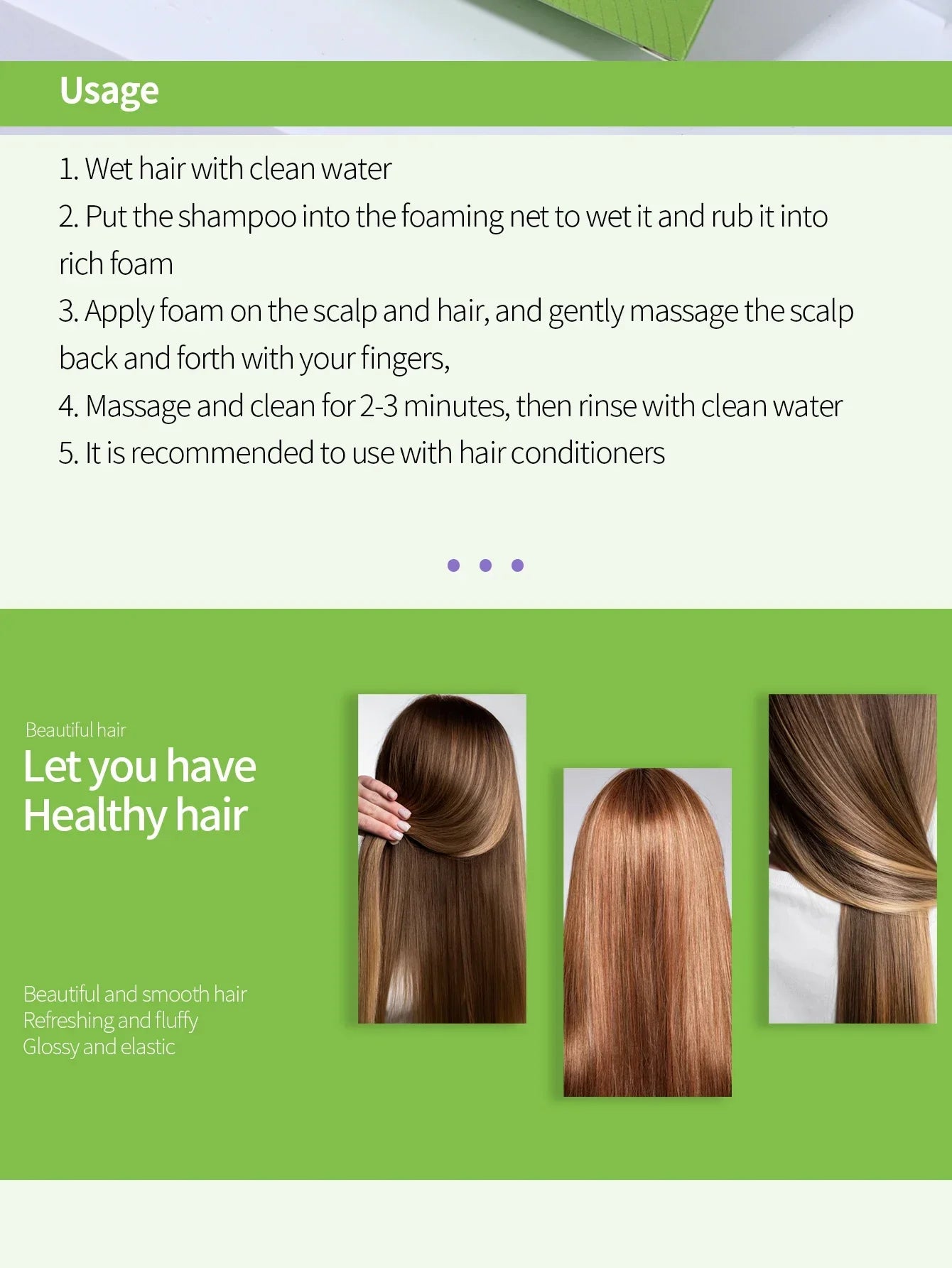 Shampooing au miel naturel - Cheveux doux et sans pellicules par Rooted Living