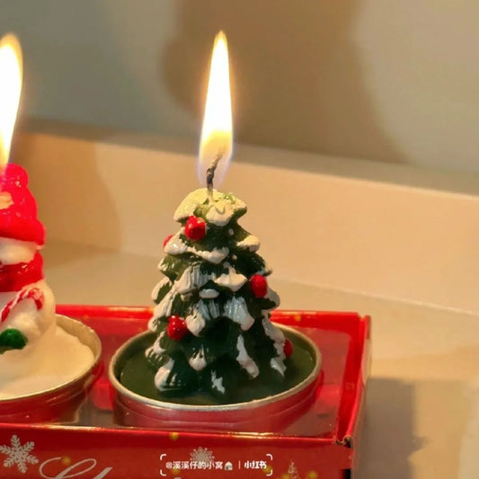 Christmas Tree Candle - Cozy Holiday Joy by CozyHome