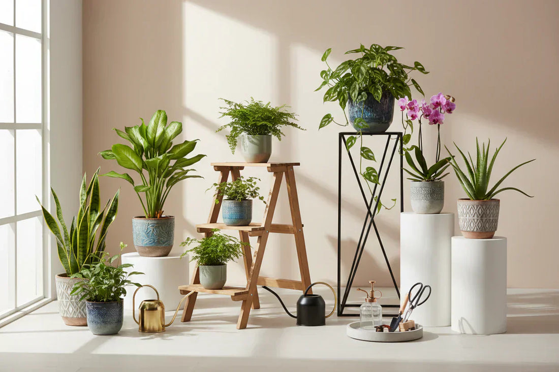 Turn Your Green Space into a Work of Art with Plant Stands & Accessories