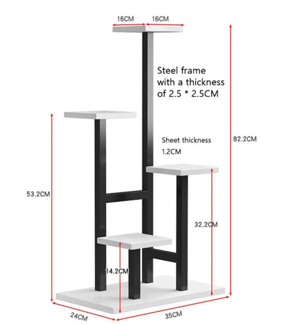 Suporte para plantas de interior - Suporte elegante para várias plantas da [Marca]