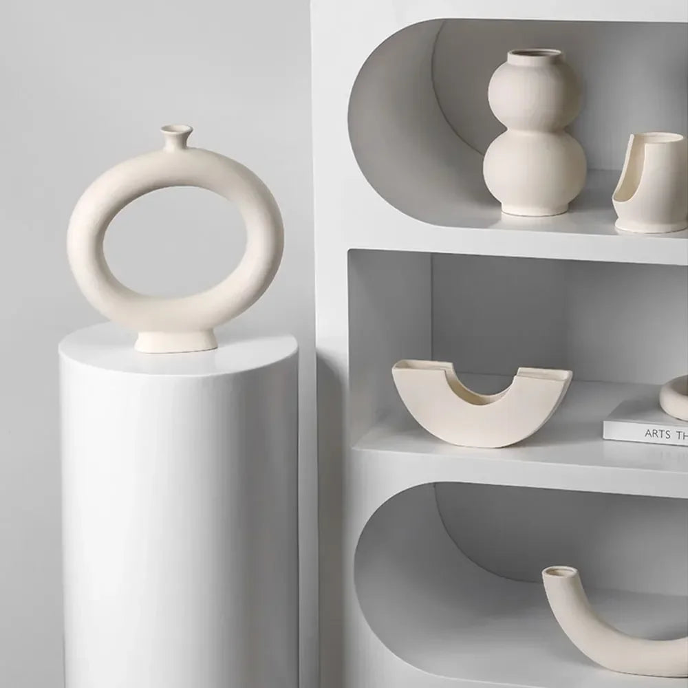 친환경 세라믹 화분 – 공예로 현대적인 장식