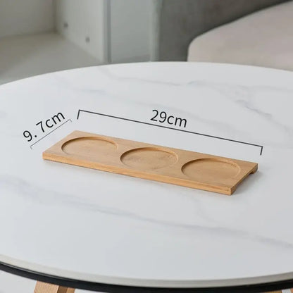 Suporte de madeira para plantas, banco para suporte de base para vaso de flores interno