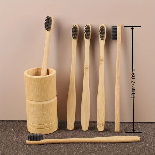 Eco-Friendly Bamboo Toothbrushes for Sensitive Teeth | Rooted Living