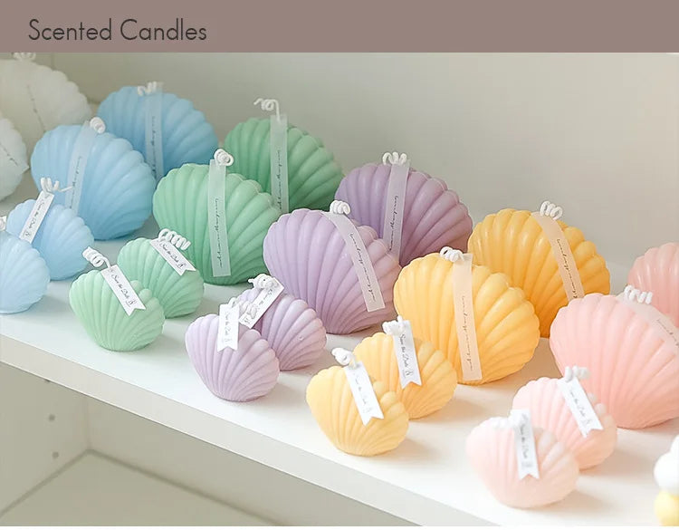 Handmade Shell Candle - Eco-Friendly Aromatherapy - Perfect Gift