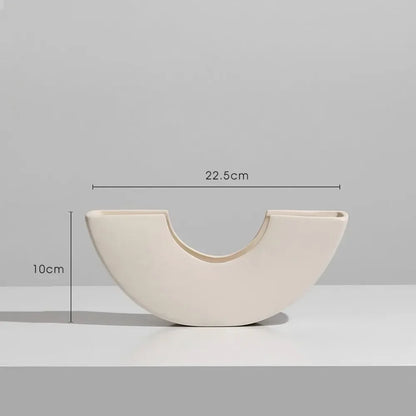 친환경 세라믹 화분 – 공예로 현대적인 장식