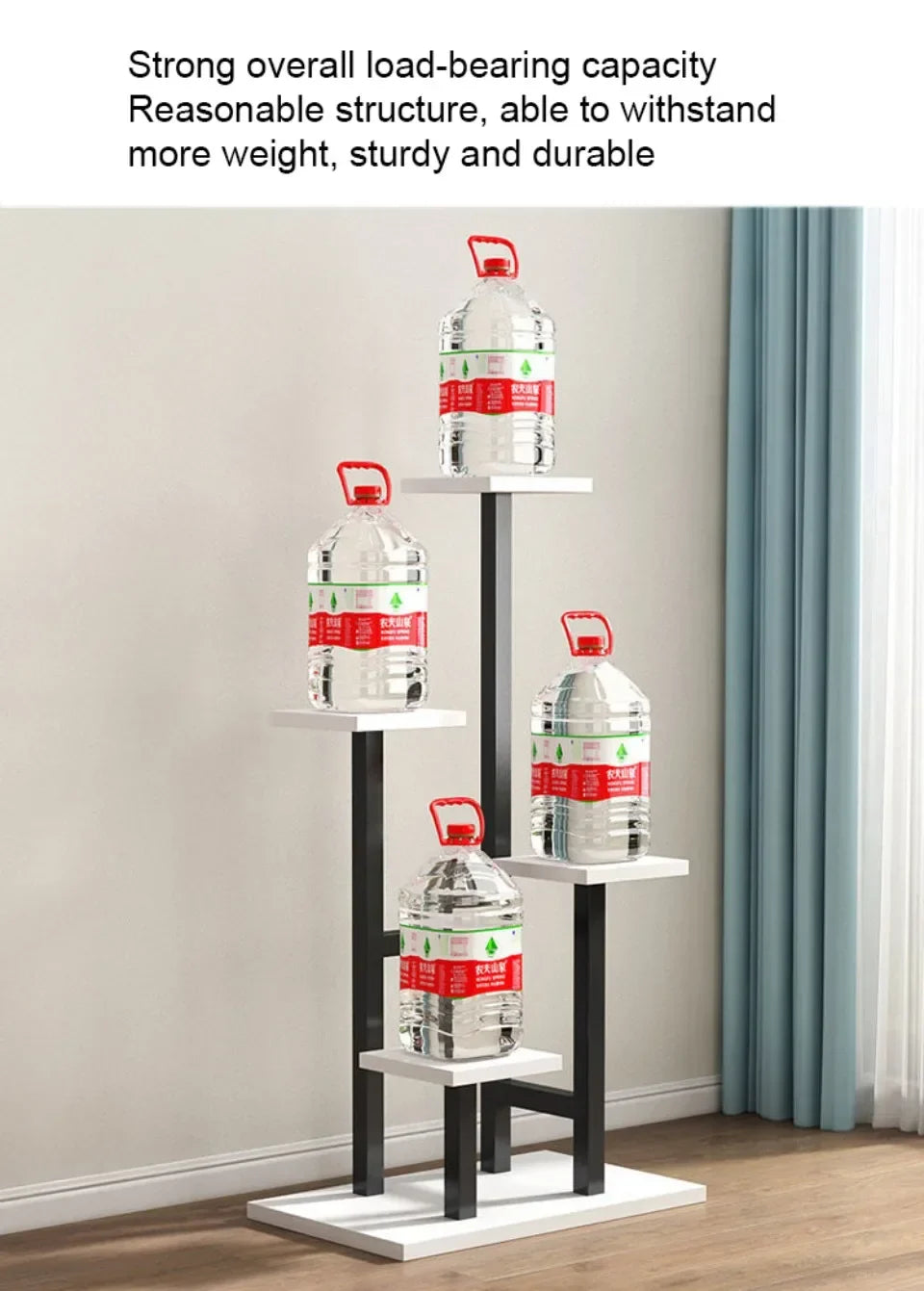 Suporte para plantas de interior - Suporte elegante para várias plantas da [Marca]