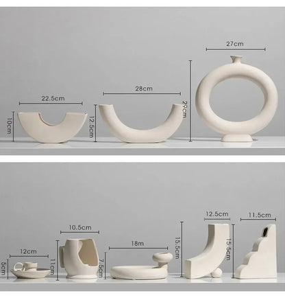 친환경 세라믹 화분 – 공예로 현대적인 장식