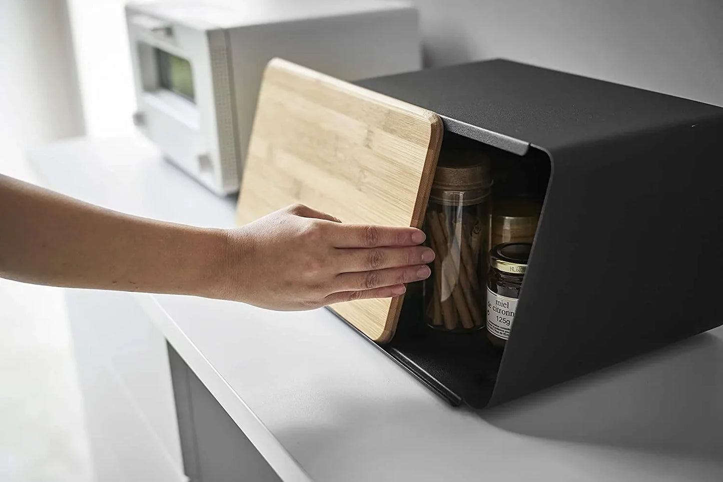 Bamboo Bread Box – Keep Bread Fresh & Tidy, Rooted Living