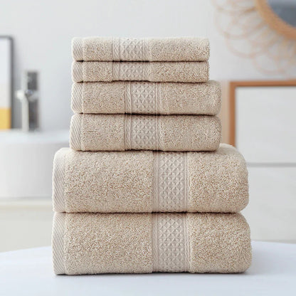 Luxurious Cotton Towel Set - Ultra Soft, Quick-Dry, Eco-Friendly