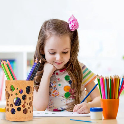 Porta-escovas de dentes ecológico em bambu | Tidy & Armazenamento elegante