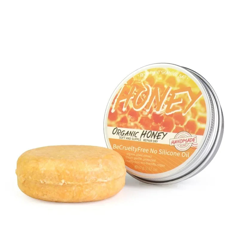 Shampooing au miel naturel - Cheveux doux et sans pellicules par Rooted Living