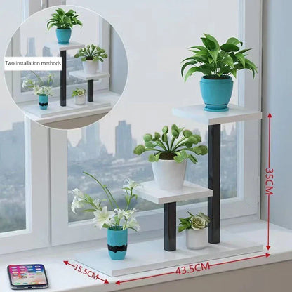 Suporte para plantas de interior - Suporte elegante para várias plantas da [Marca]