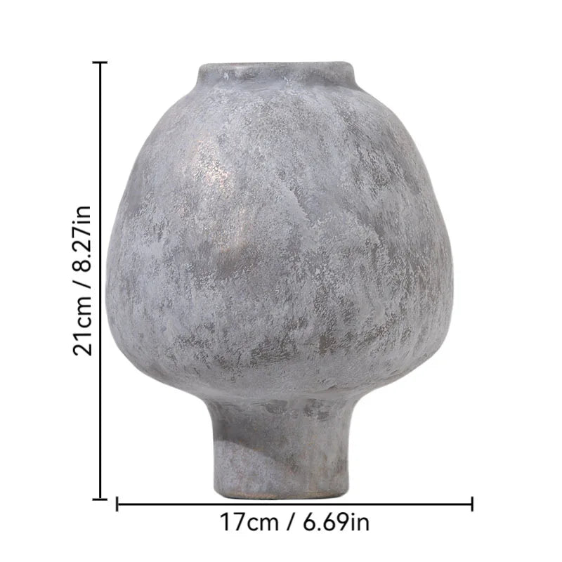 手工陶瓷花瓶 - 工匠优雅家居花艺