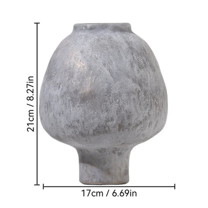 手工陶瓷花瓶 - 工匠优雅家居花艺