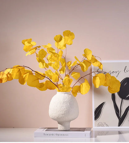 手工陶瓷花瓶 - 工匠优雅家居花艺