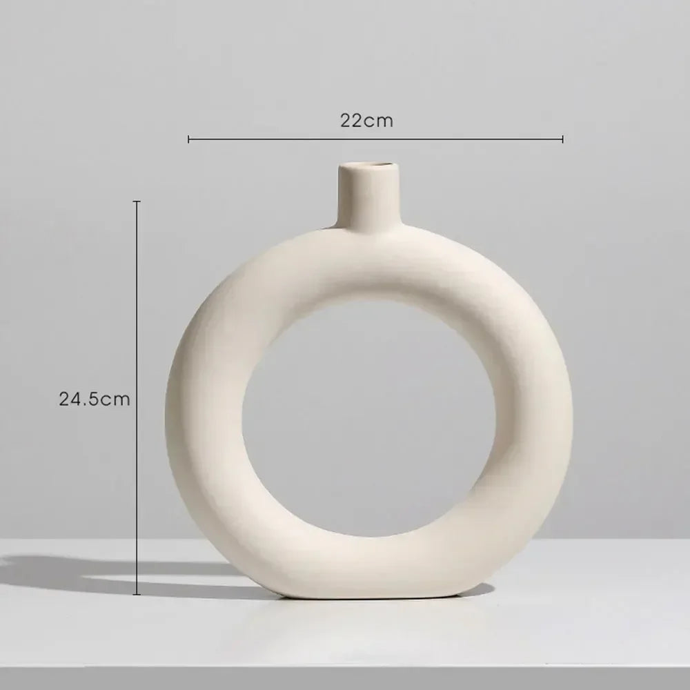 친환경 세라믹 화분 – 공예로 현대적인 장식