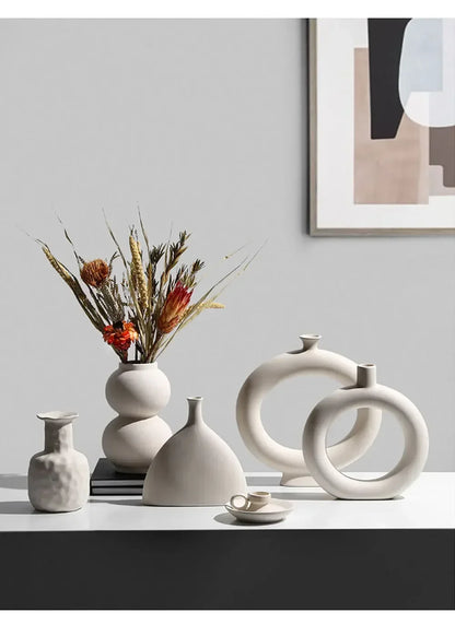 친환경 세라믹 화분 – 공예로 현대적인 장식