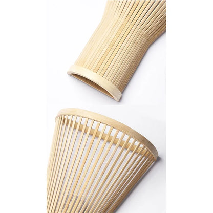 Lampada da parete rustica in bambù: decorazione per la casa ecologica