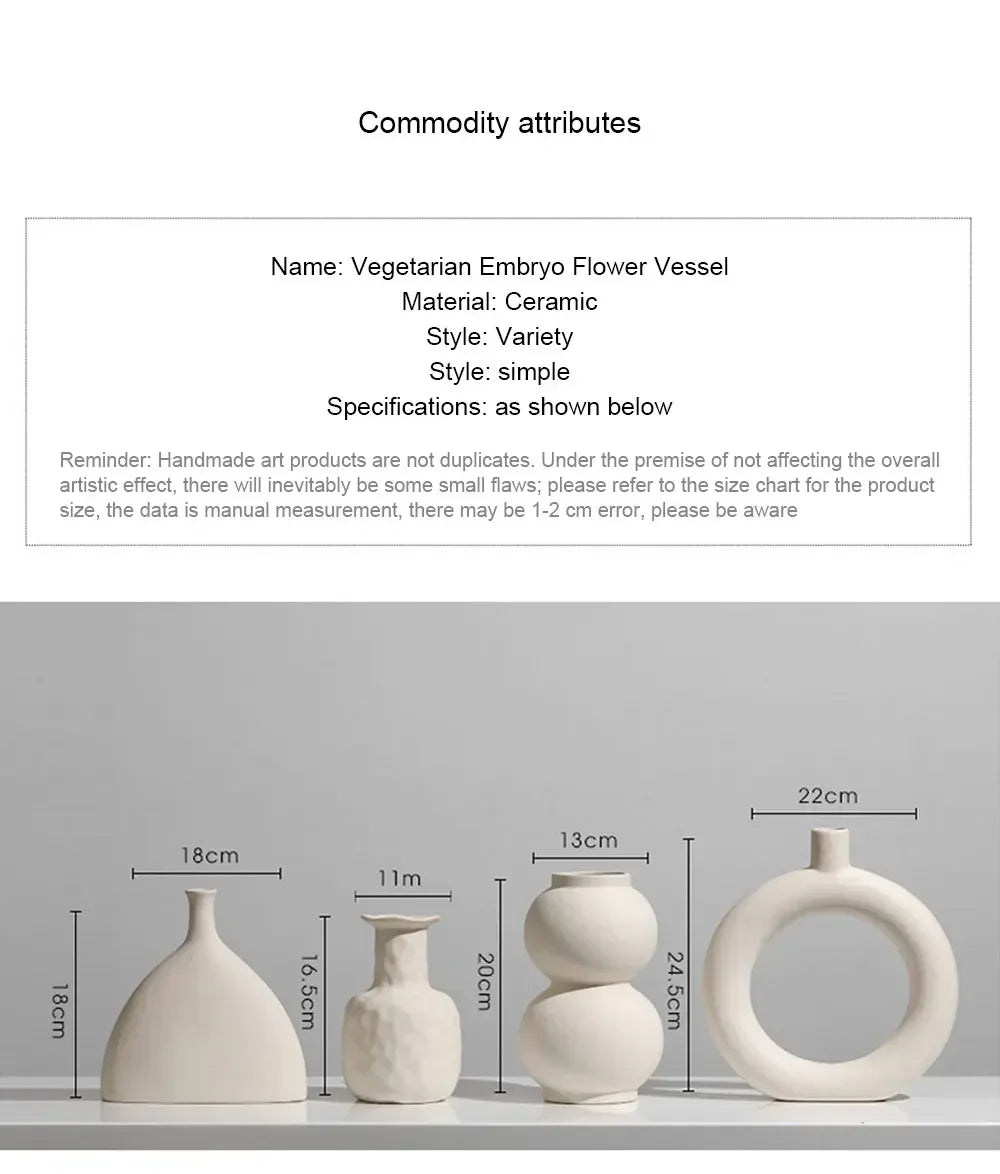 친환경 세라믹 화분 – 공예로 현대적인 장식