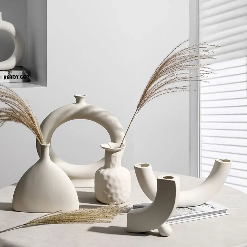 친환경 세라믹 화분 – 공예로 현대적인 장식