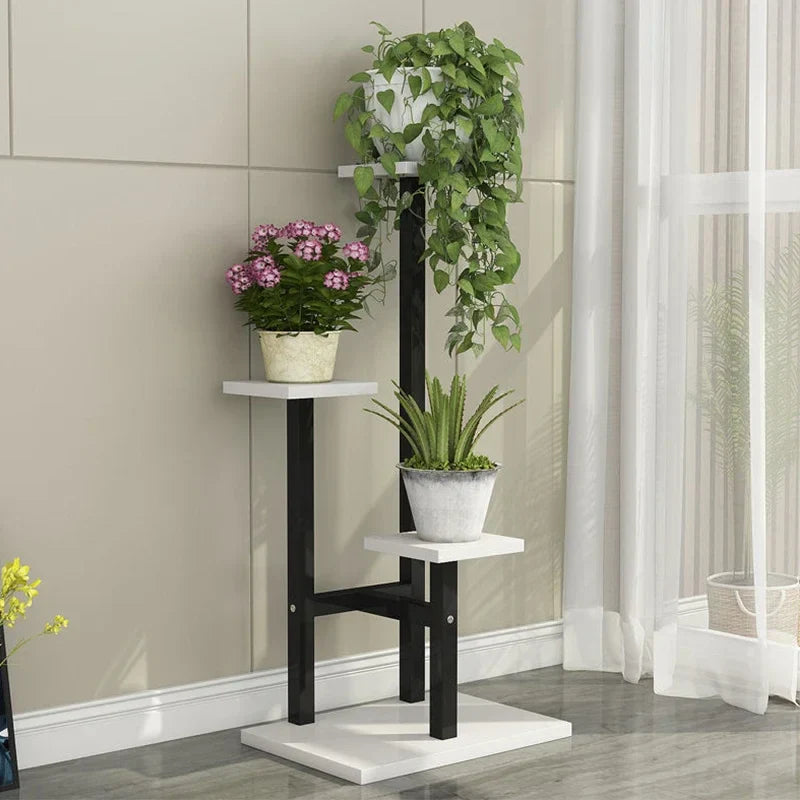 Suporte para plantas de interior - Suporte elegante para várias plantas da [Marca]