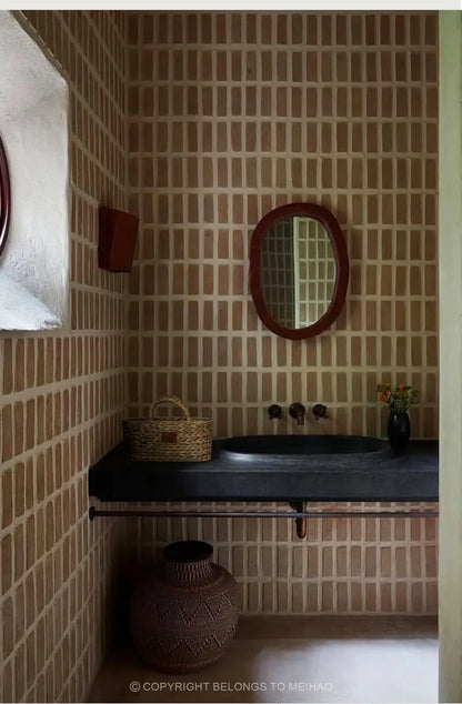 Handwoven Seagrass Basket - Eco-Friendly Home Organizer