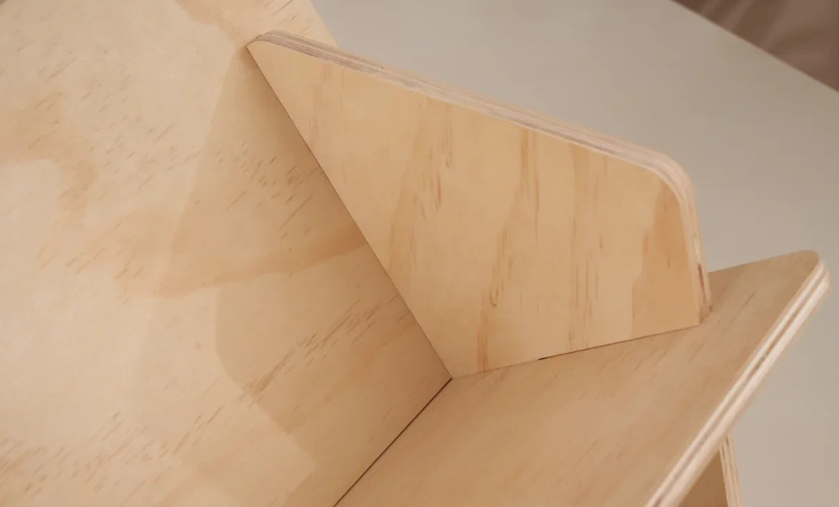 Irregular Wooden Kids' Bookshelf - Fun Organizer by [Brand Name]