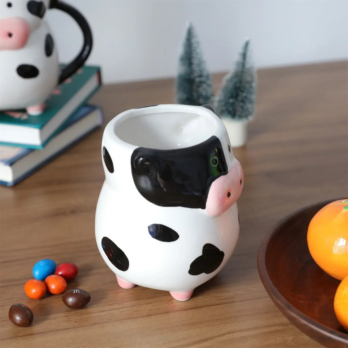Cartoon Cow Mug - Whimsical Fun for Kids & Adults