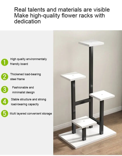 Suporte para plantas de interior - Suporte elegante para várias plantas da [Marca]