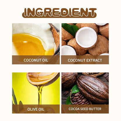 Organic Coconut Oil Shampoo Bar - Nourish & Strengthen Hair