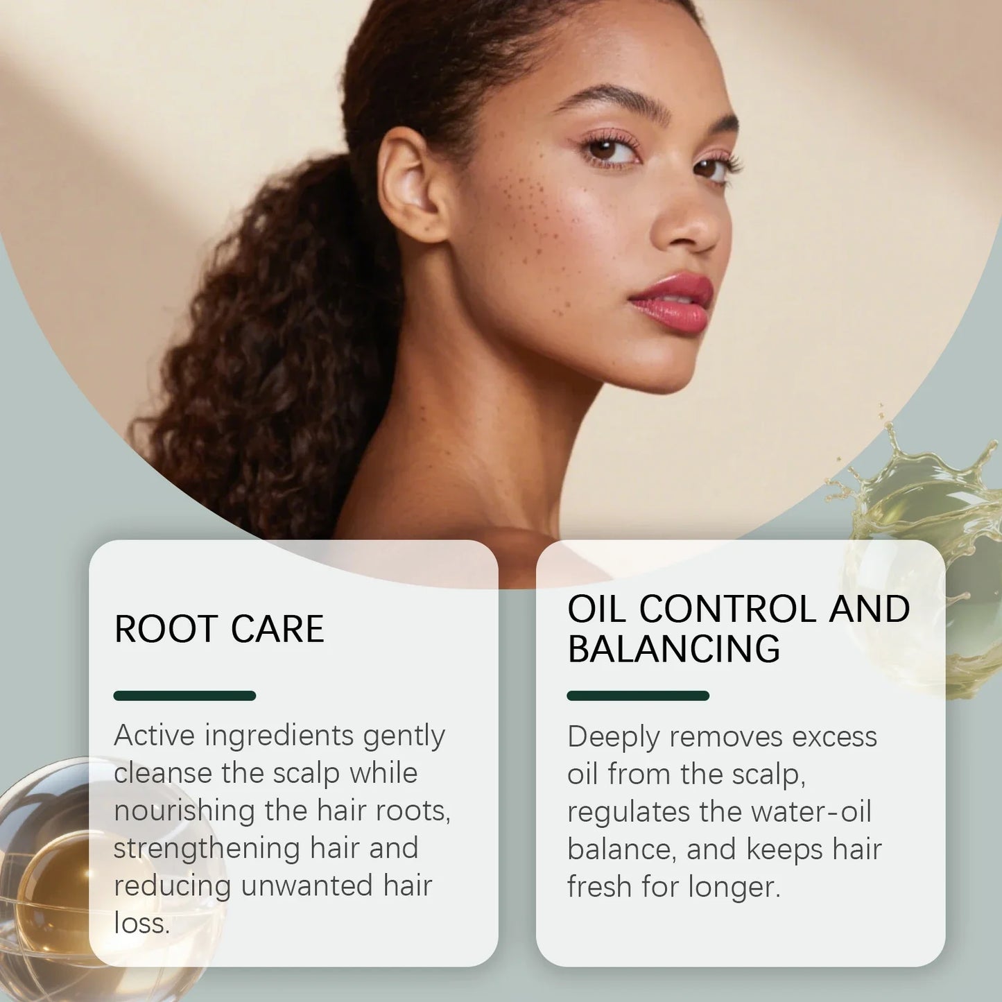 허벌 너리싱 샴푸 비누 – 샤인 & Rooted Living의 신선함