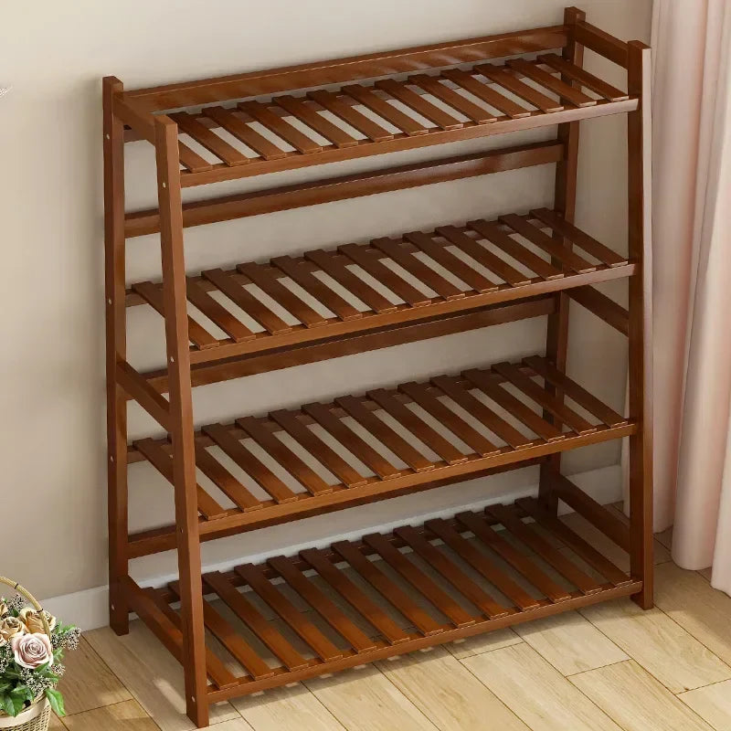 목재 범용 식물 선반 - 정원 스타일을 높여보세요!