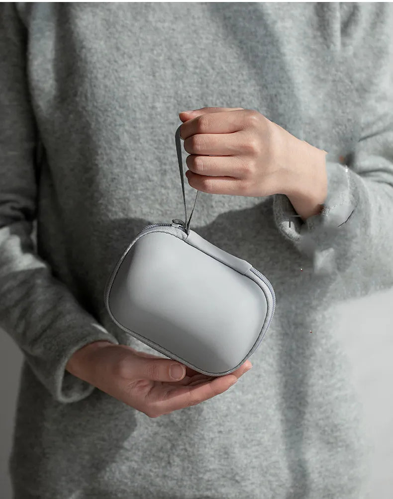 Conjunto de chá de viagem Cute Tiger - elegância portátil para amantes de chá