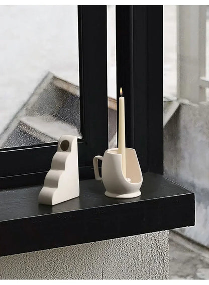 친환경 세라믹 화분 – 공예로 현대적인 장식