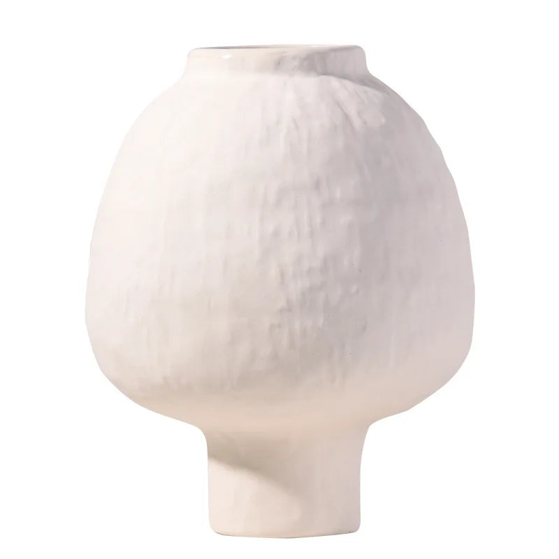 手工陶瓷花瓶 - 工匠优雅家居花艺