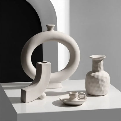 친환경 세라믹 화분 – 공예로 현대적인 장식