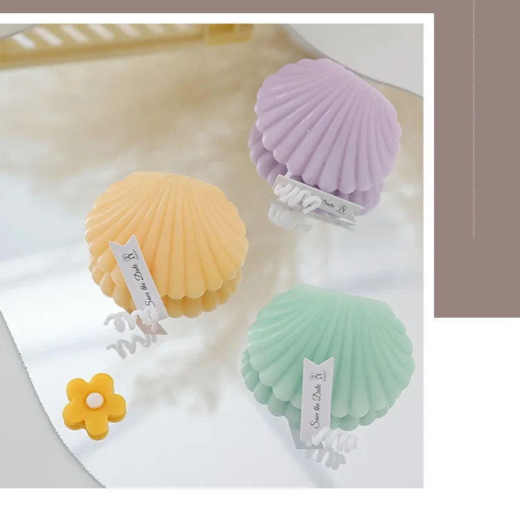 Handmade Shell Candle - Eco-Friendly Aromatherapy - Perfect Gift