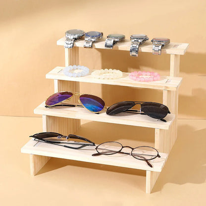 Elegante espositore in legno - Organizzatore versatile per collezionisti