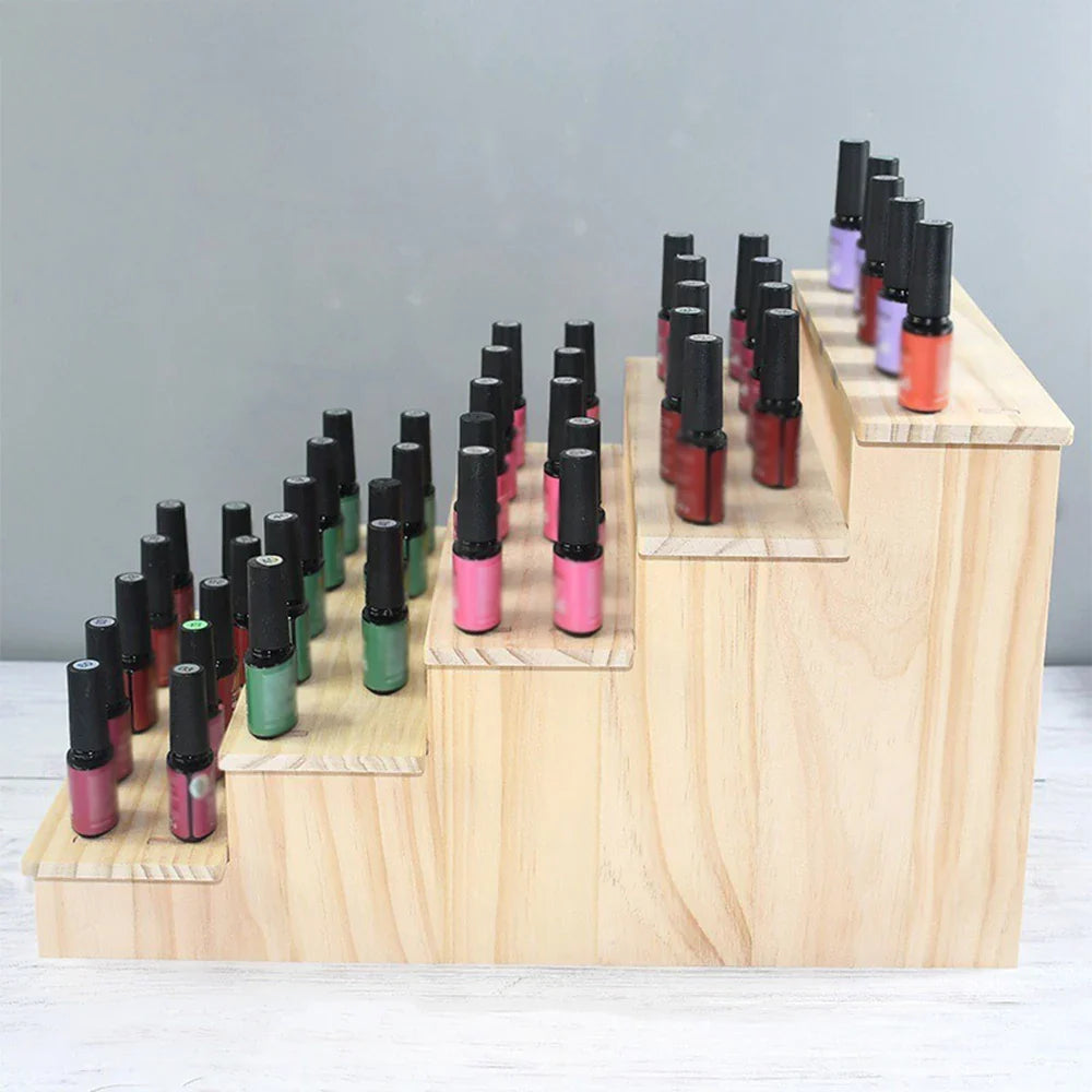 Elegante espositore in legno - Organizzatore versatile per collezionisti