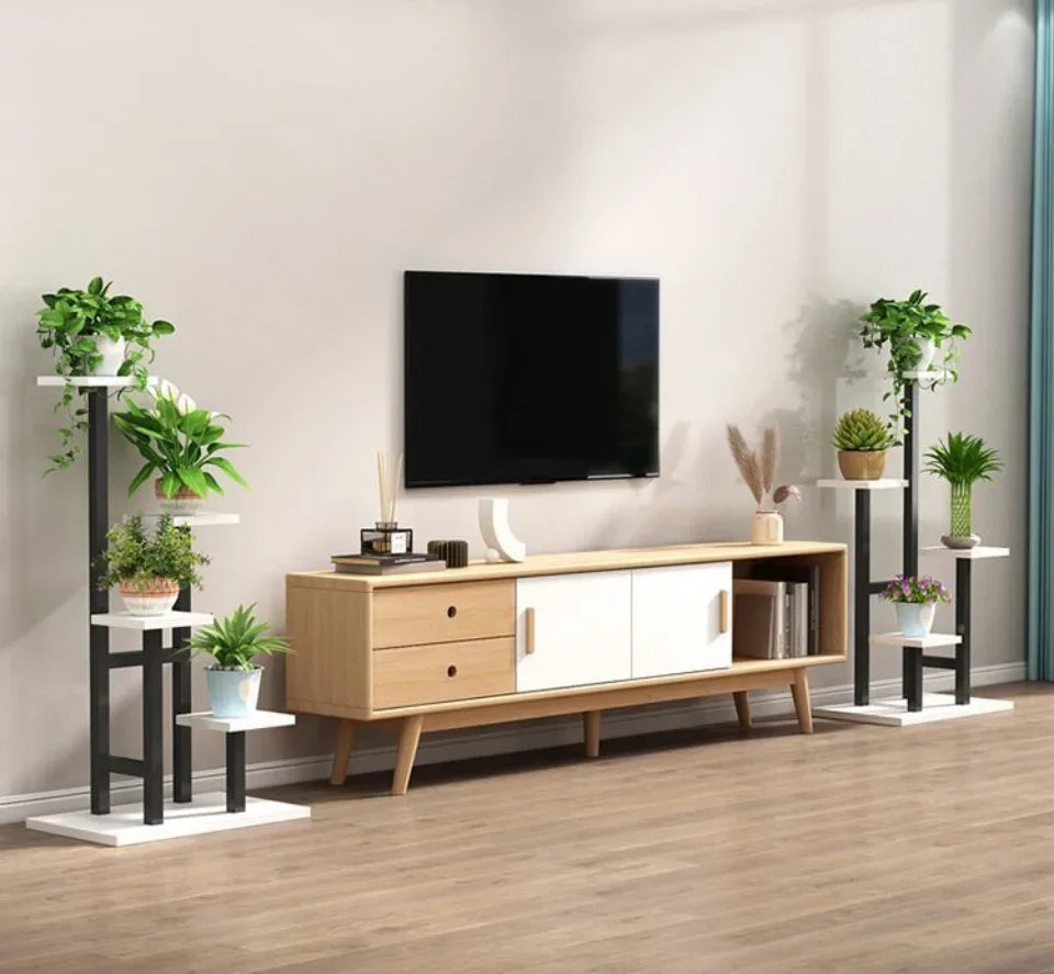 Suporte para plantas de interior - Suporte elegante para várias plantas da [Marca]