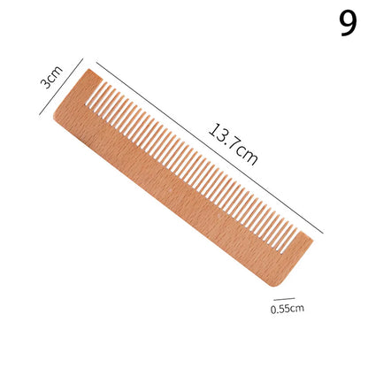 Eco-Friendly Bamboo Comb: Anti-Static Tool for Pros